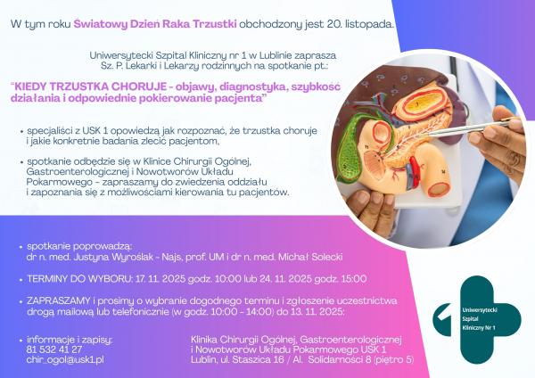 ulotka - zaproszenie na prelekcję