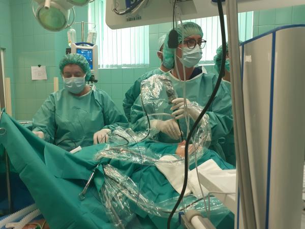 zabieg: endoskopia zatok 30.06.2021 (fot. A.Guzowska)