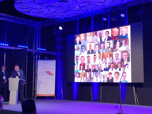 zespół Kliniki - slajd wyświetlony podczas obchodów Jubileuszu