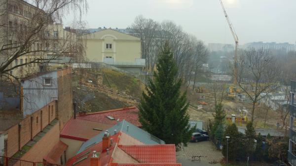 Staszica 16 - plac budowy 8.01.2020