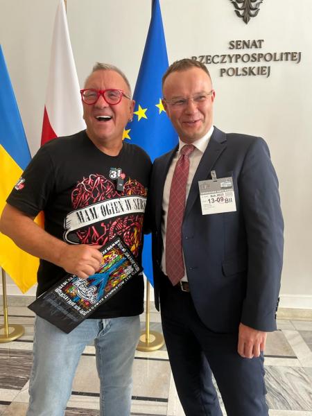 Prof. M. Czuczwar i Jurek Owsiak