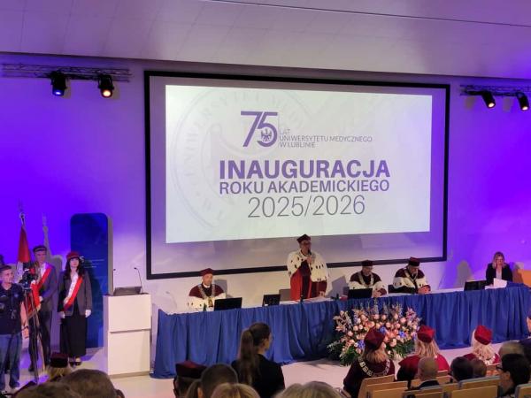 Inauguracja roku akademickiego UM 2025 / 26 (fot. Anna Guzowska_ 3.10.2025)