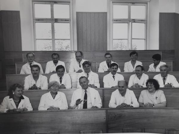 Prof. Paweł Misiuna z zespołem II Kliniki Chirurgii Ogólnej