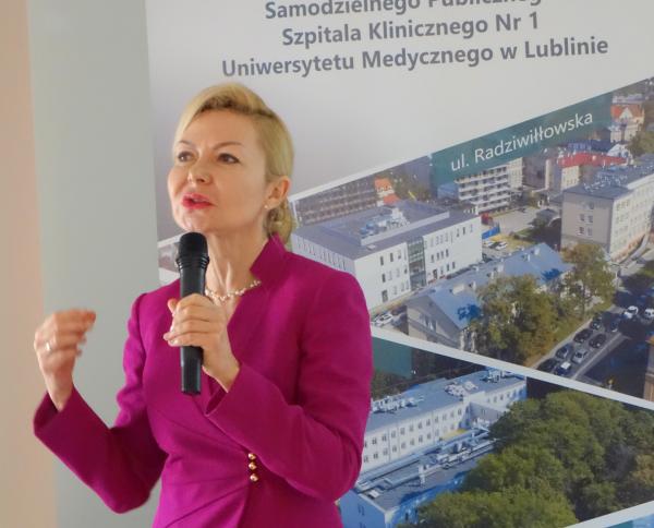 Profesor Hanna Karakuła - Juchnowicz SPSK1 w Lublinie (fot. A.Guzowska).JPG