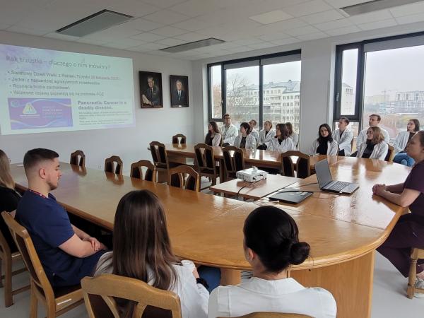 prelekcje dotyczące raka trzustki _ 17 i 24.11.25 (fot. Anna Guzowska)