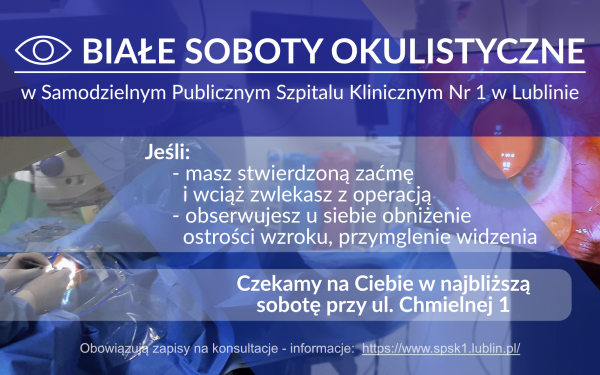 biała sobota okulistyczna