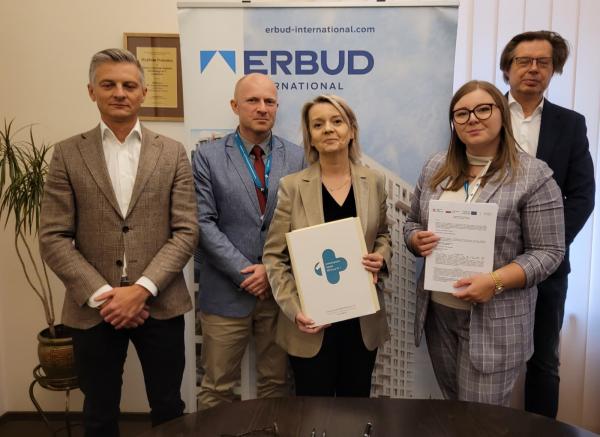 podpisanie umowy USK1 - Erbud 16.09.25 / fot. Anna Guzowska