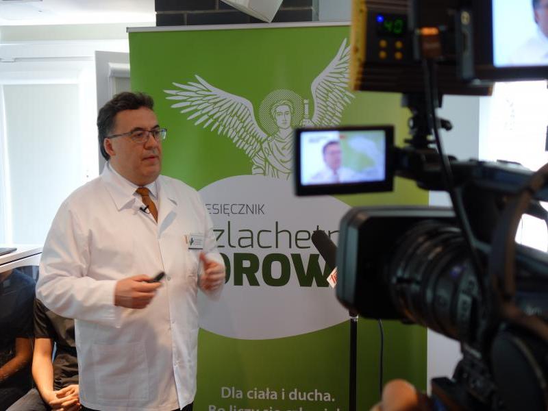 spotkanie z pacjentami / Klinika Okulistyki Ogólnej