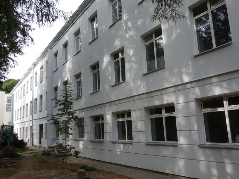 przebudowa starego budynku - lipiec 2019