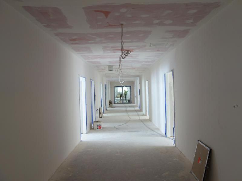 przebudowa starego budynku - lipiec 2019