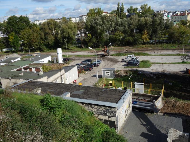 przygotowanie placu pod budowę przy Staszica 16 - foto:1.10.2019