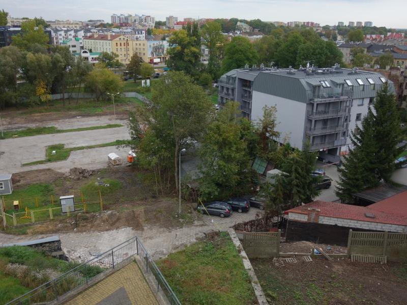 przygotowanie placu pod budowę przy Staszica 16 - foto 2.10.19