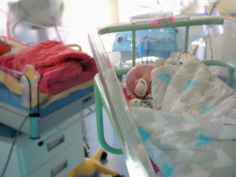 Maja - przed wypisem ze szpitala