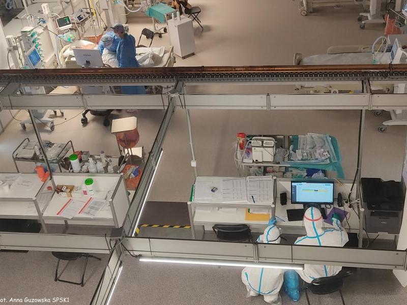 Szpital Tymczasowy w Lublinie - Oddział Respiratorowy