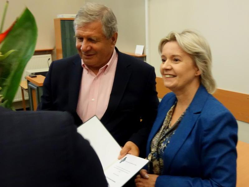 pożegnanie Profesorów odchodzących na emeryturę 27.09.21