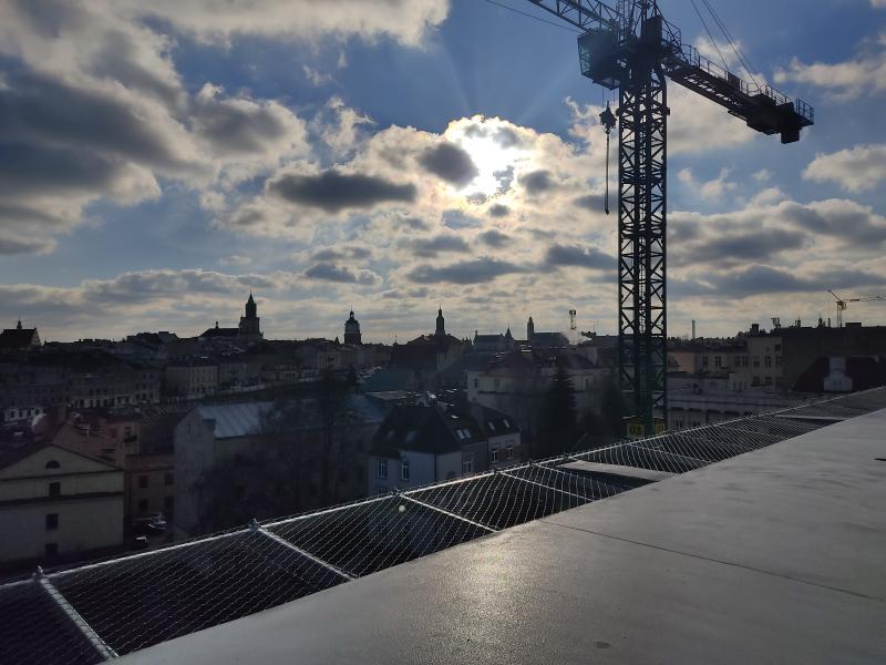 budowa przy ul. Staszica 16 - 3.12.2021 (fot. A.Guzowska)