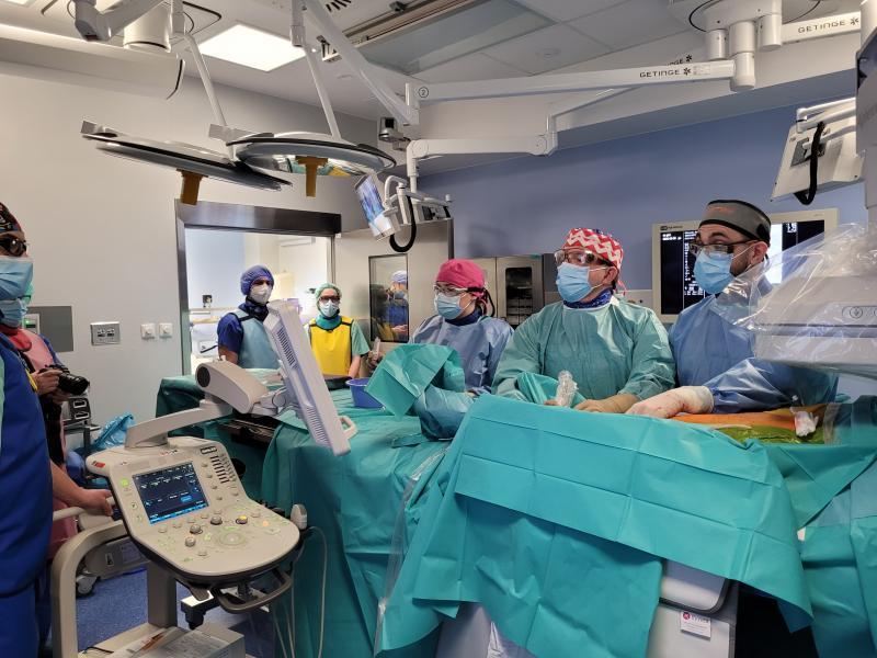 operacja zakrzepicy żył głębokich (SPSK1 fot. Anna Guzowska) - marzec 2023