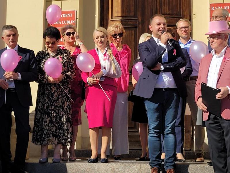 Marsz Różowej Wstążki - Lublin 29.09.23 (fot. A. Guzowska)