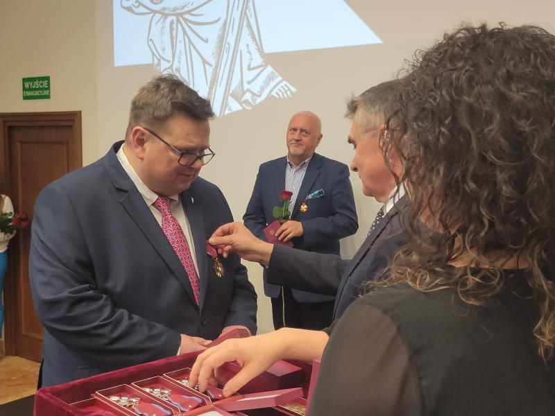 wręczzenie odznaczeń / 18.10.23 / UM w Lublinie fot. Anna Guzowska