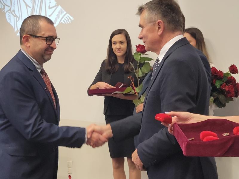 wręczzenie odznaczeń / 18.10.23 / UM w Lublinie fot. Anna Guzowska