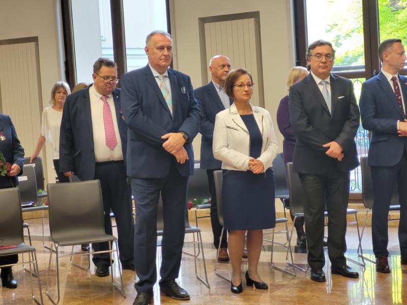 wręczzenie odznaczeń / 18.10.23 / UM w Lublinie fot. Anna Guzowska
