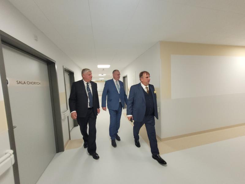 spotkanie w Klinice Chir. Og. - zmiana na stanowisku Kierownika Kliniki /03.10.23/ fot. Anna Guzowska