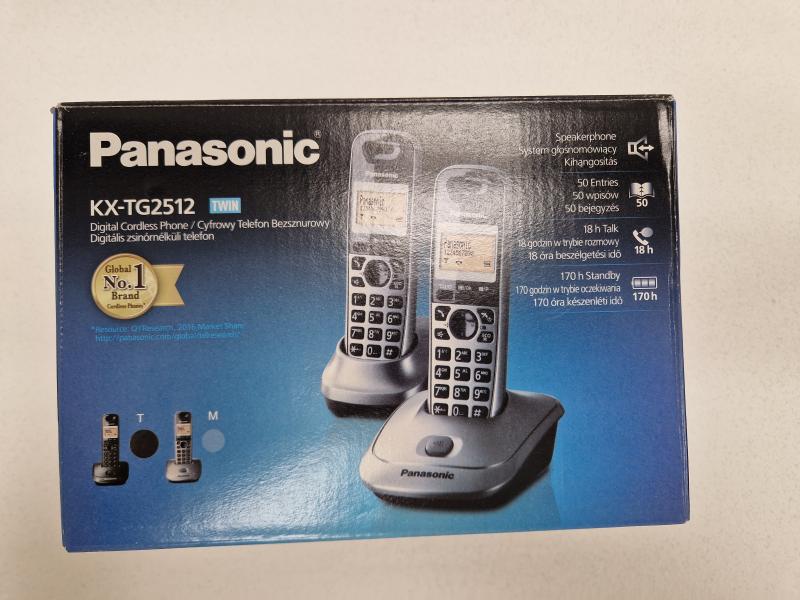 Aparat telefoniczny Panasonic KX-TG2512