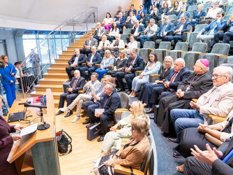 10.09.2025_uroczystość Kliniki Okulistyki ul. Chmielna - fot. UMLub Wioletta Mazur