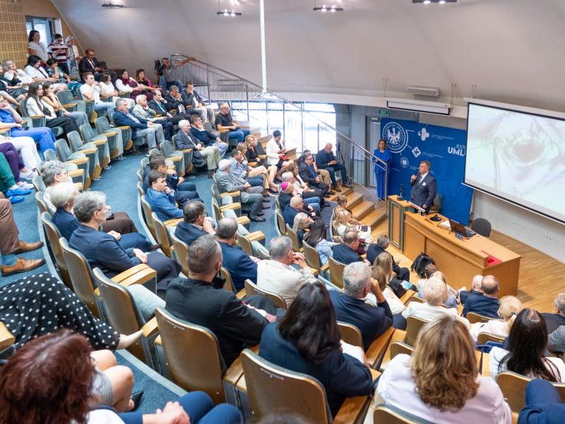 10.09.2025_uroczystość Kliniki Okulistyki ul. Chmielna - fot. UMLub Wioletta Mazur