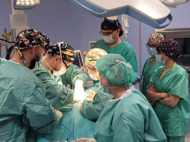 operacja rekonstrukcji piersi w USK1_27.10.25 (fot. Anna Guzowska)