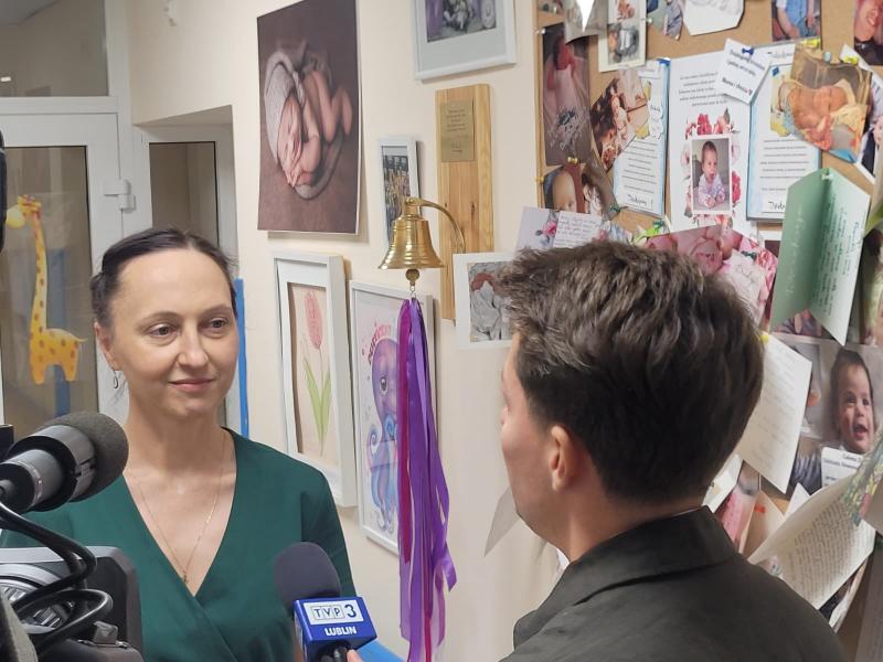 Światowy Dzień Wcześniaka w USK 1_14.11.2025 (fot. A. Guzowska / USK1)