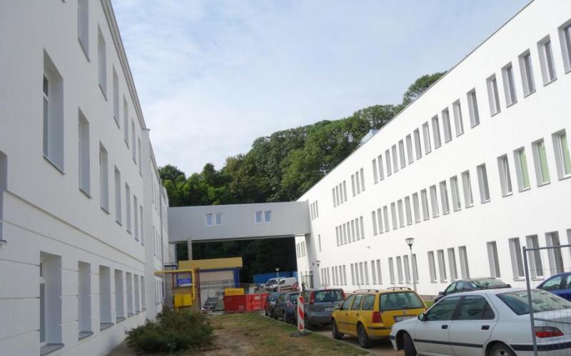 budynki klinik psychiatrii SPSK 1 - lipiec 2019