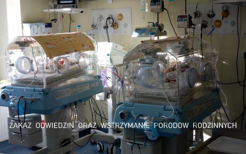 zakaz odwiedzin - noworodki foto