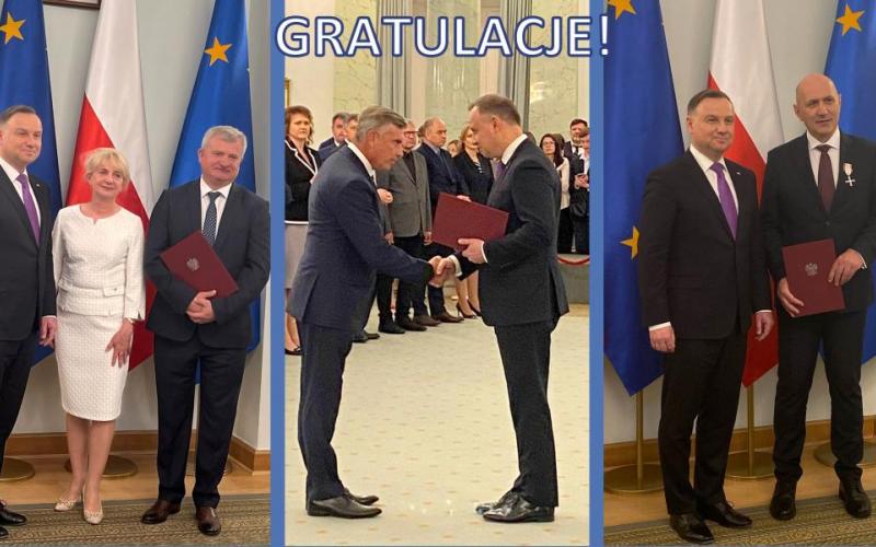 Profesorowie z Prezydentem RP