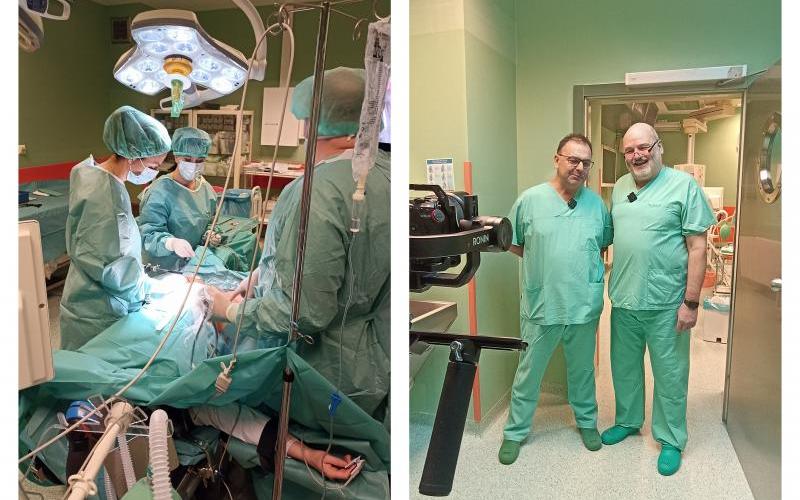 prof. Korrel i prof. Tarkowski w SPSK 1