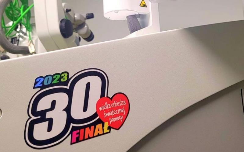 spręt i aparatura medyczna od WOŚP dla USK 1