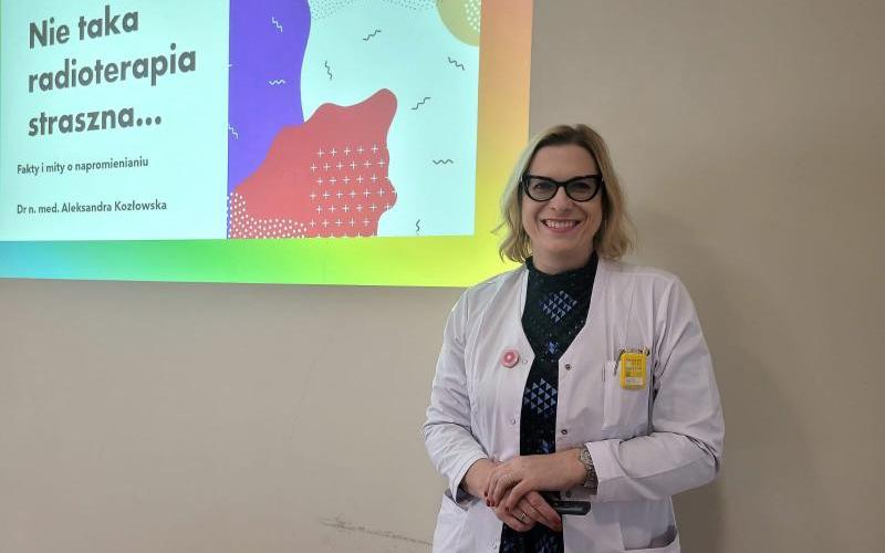 ONKO - środa 21.02.24: dr n.med. A.Kozowska (fot.A.Guzowska)