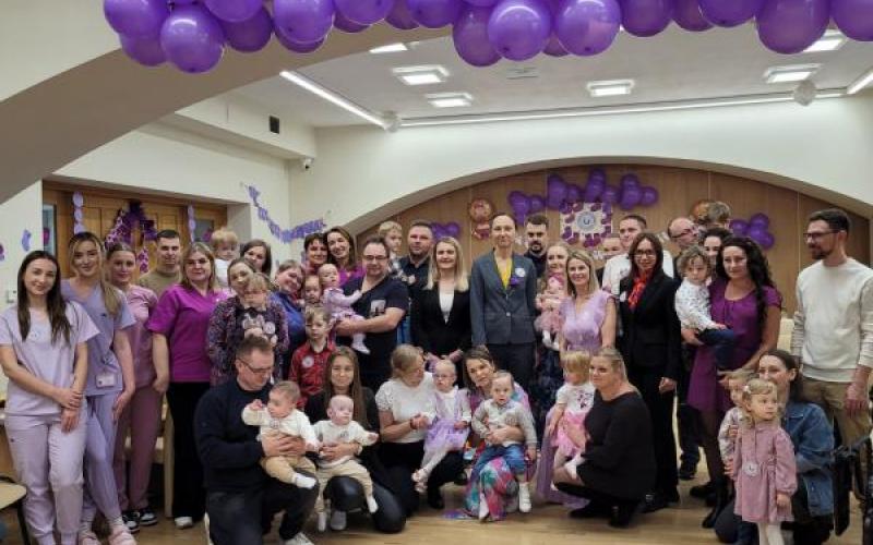 Światowy Dzień Wcześniaka w USK 1 (fot. A. Guzowska / USK1)